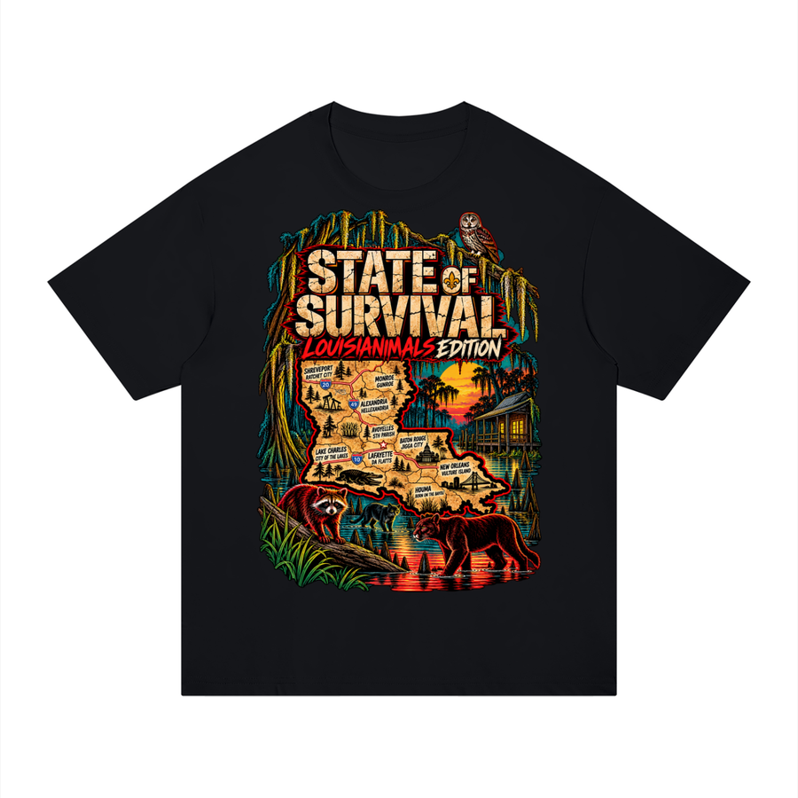 Built Different Louisiana — Rooted Deep Tee