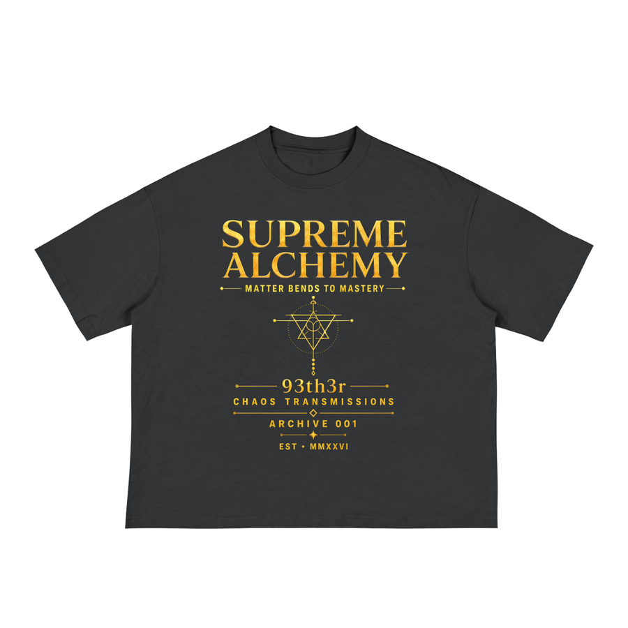 Supreme Alchemy Classic Loose Boxy Tee