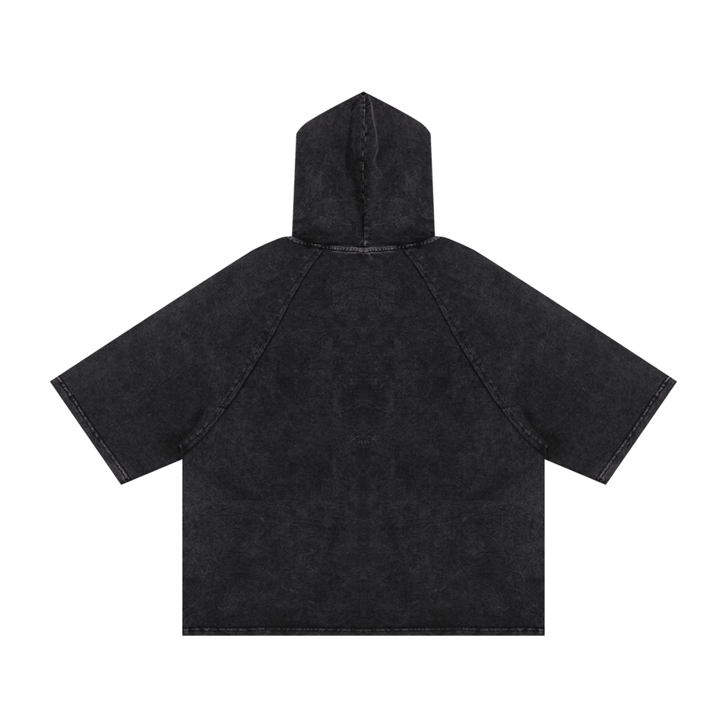 GOAT As Advertised Snow Washed Hooded Boxy Tee