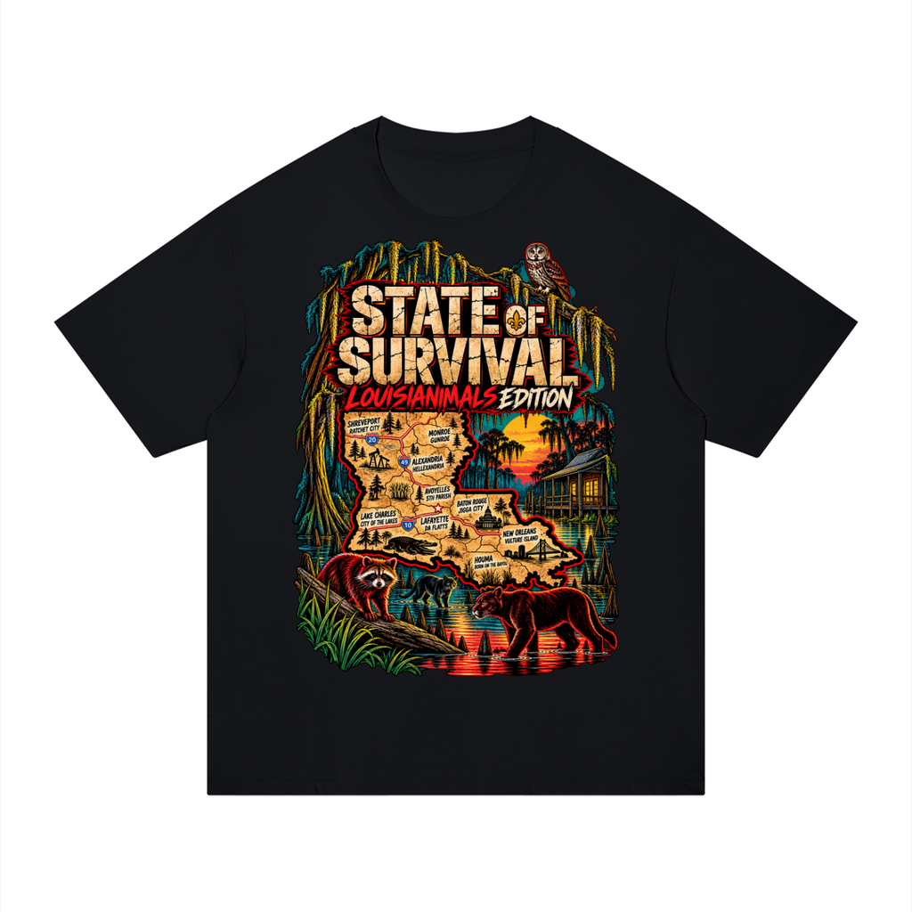 Built Different Louisiana — Rooted Deep Tee